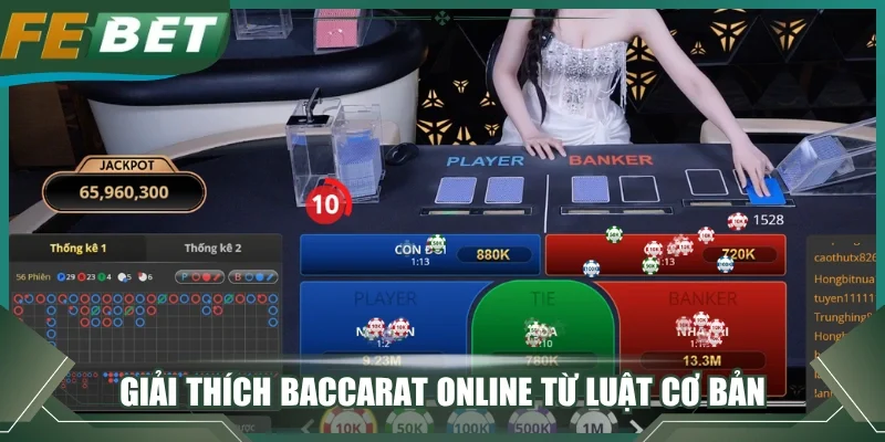 Giải thích Baccarat online từ luật cơ bản