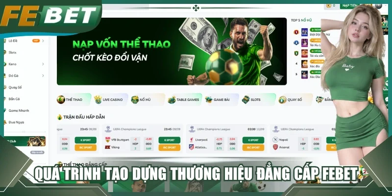 Quá trình tạo dựng thương hiệu đẳng cấp Febet