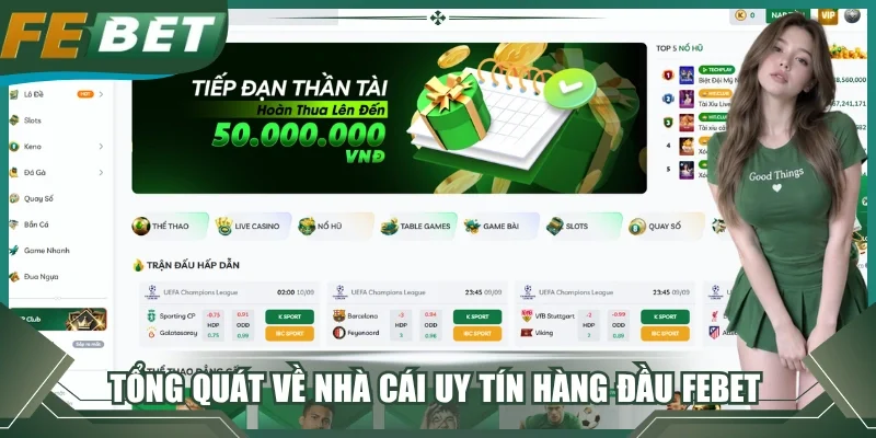 Tổng quát về nhà cái uy tín hàng đầu Febet